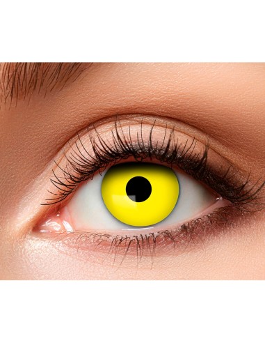Lentilles yeux de corbeau jaune à Lille