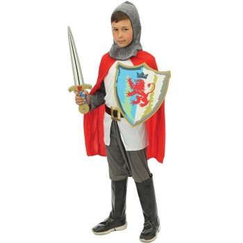 Set accessoires chevalier enfant épée et bouclier moyen-âge