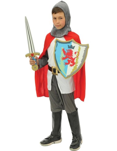 Set accessoires chevalier enfant épée et bouclier moyen-âge