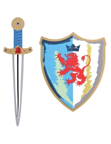 Set accessoires chevalier enfant épée et bouclier moyen-âge à Lille