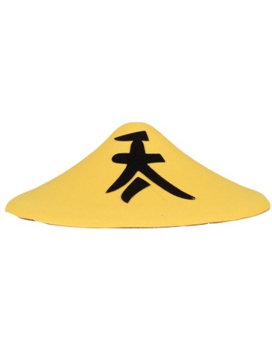 Chapeau asiatique jaune