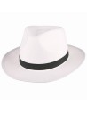 Chapeau borsalino blanc