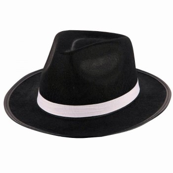 Chapeau borsalino feutre noir