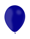 Ballon latex bleu marine