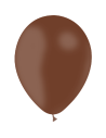 Ballon latex chocolat