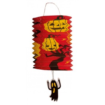 Lampion Halloween motif citrouilles