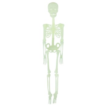 Suspension squelette articulé phosphorescent