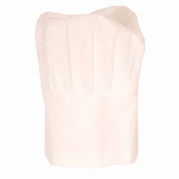 Toque blanche de chef cuisinier