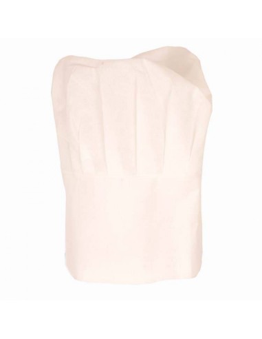 Toque blanche de chef cuisinier