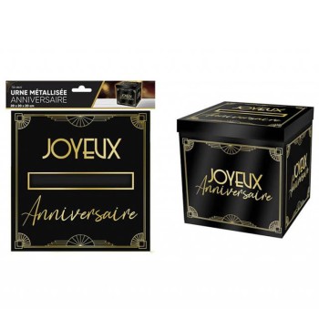 Urne anniversaire art déco