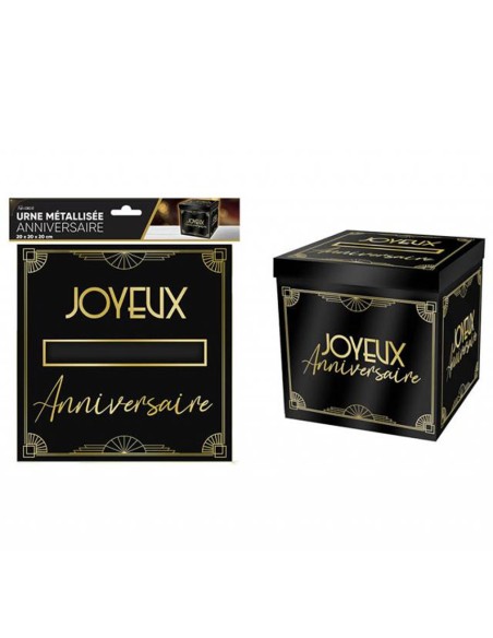 Urne anniversaire art déco