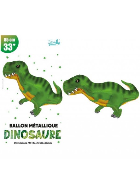 Ballon alu dinosaure 85cm
