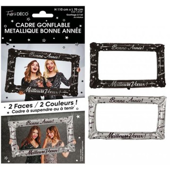 Cadre photo gonflable Bonne Année