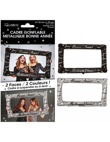 Cadre photo gonflable Bonne Année