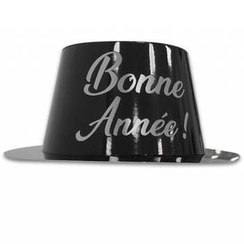 Chapeau noir Bonne Année