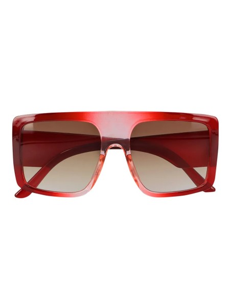 Lunettes vintage rouge