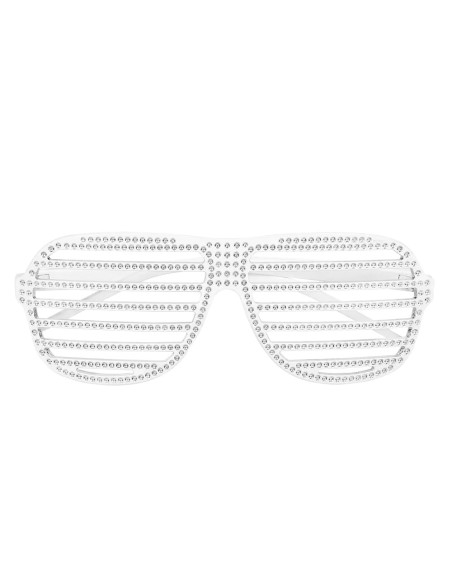 Lunettes grilles blanches