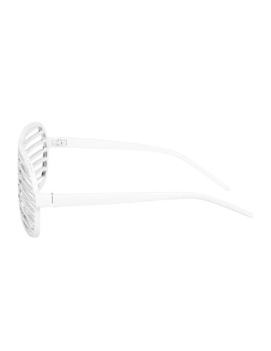 Lunettes grilles blanches
