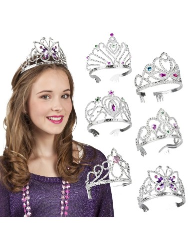 Diadème princesse argent