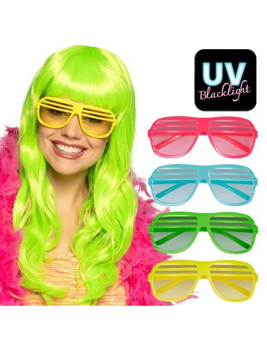 Lunettes fluo party Vegas
