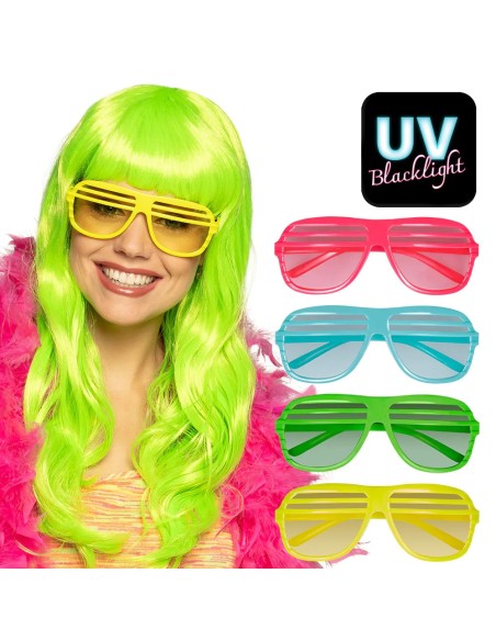 Lunettes fluo party Vegas