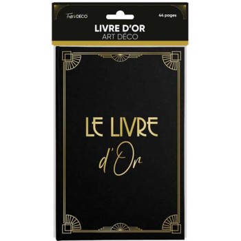 Livre d'or art déco