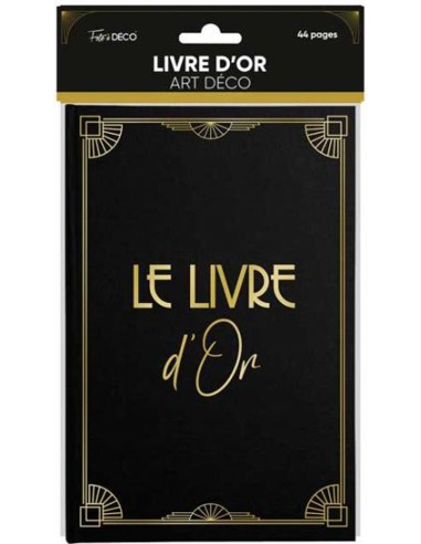 Livre d'or art déco