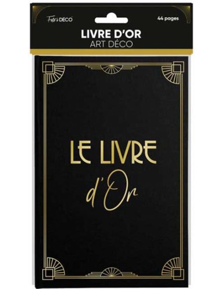 Livre d'or art déco