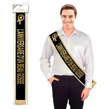 Echarpe "L'anniversaire d'un beau gosse"