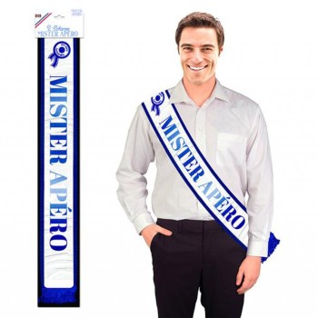 Echarpe humoristique "Mister apéro"