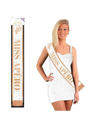 Echarpe humoristique "Miss apéro"