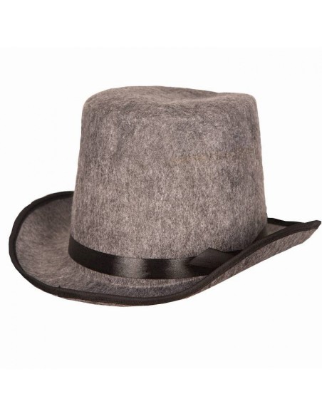 Chapeau haut de forme gris