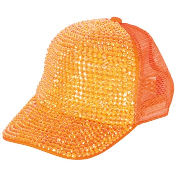 Casquette sequins couleurs fluo réglable