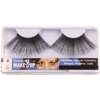 Faux-cils longs noirs