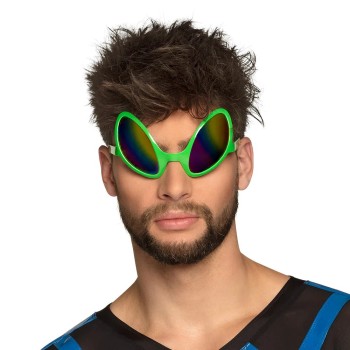 Lunettes alien vertes