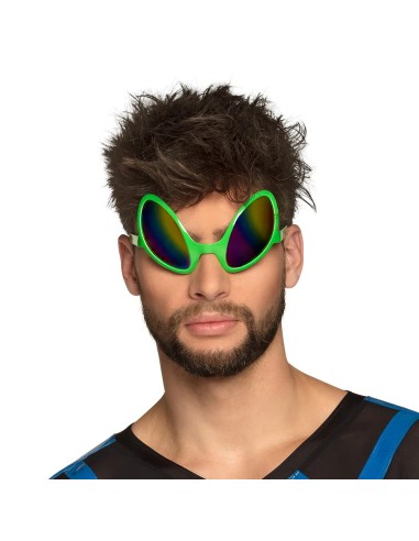 Lunettes alien vertes