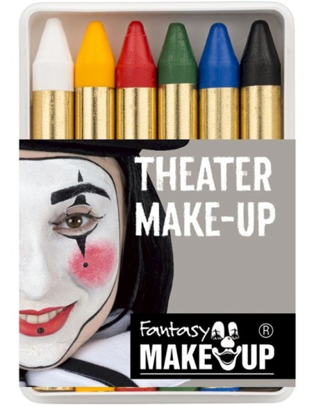 Boite de 6 crayons maquillage