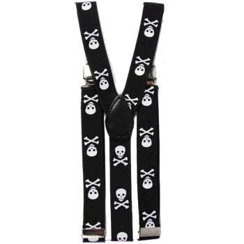 Bretelles têtes de morts