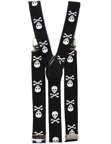 Bretelles têtes de morts