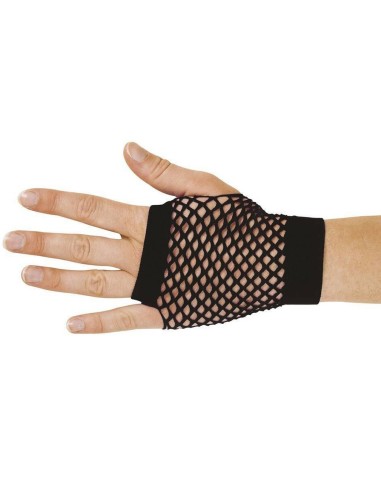 Mitaines résilles noires