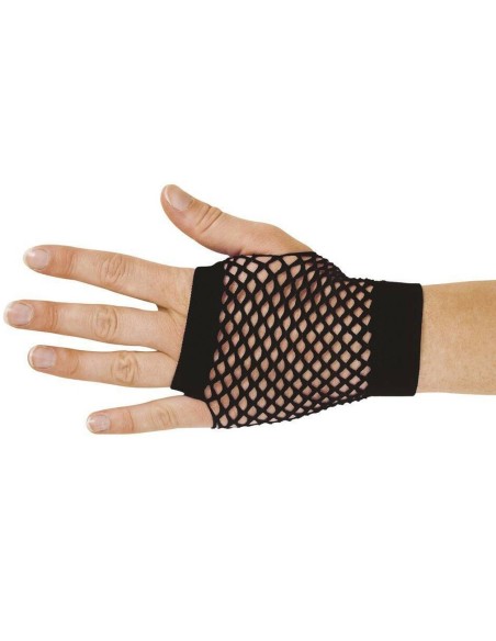 Mitaines résilles noires