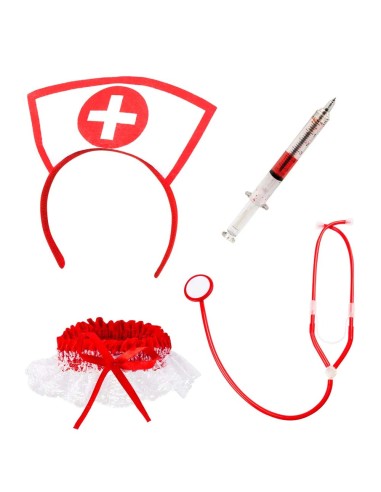 Set accessoires infirmière sexy