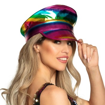 Casquette capitaine rainbow