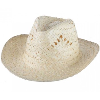 Chapeau cow-boy paille