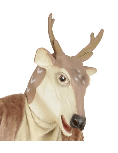 Masque de renne du Père Noël