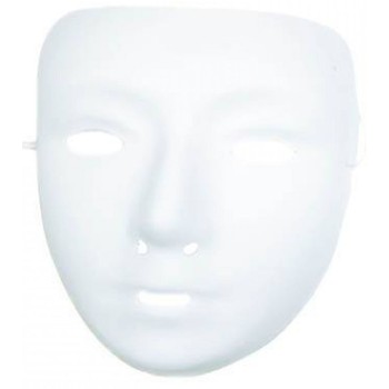 Masque visage blanc