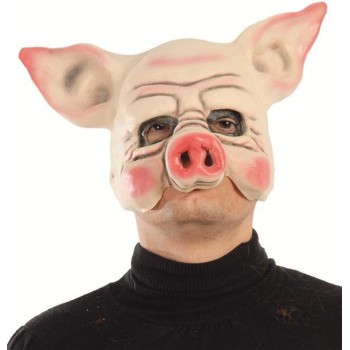 Masque de cochon méchant
