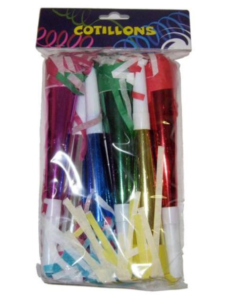 Sachet de 6 trompettes assorties