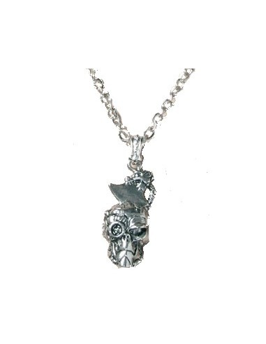 Collier tête de mort