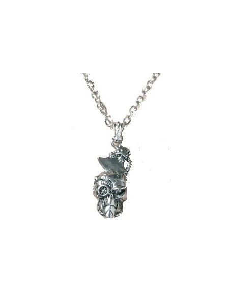 Collier tête de mort